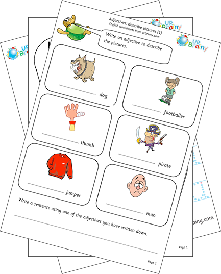 Preview of English Worksheets