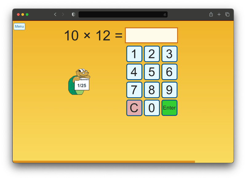 MTC Multiplication Tables Check URBrainy